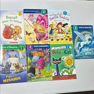 BUNDLE of 7 |Kids books | Mixed paperbacks